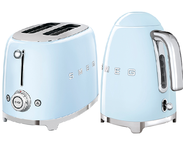 Smeg 2-Slice Toaster  Smeg, Kettle and toaster, Retro toaster