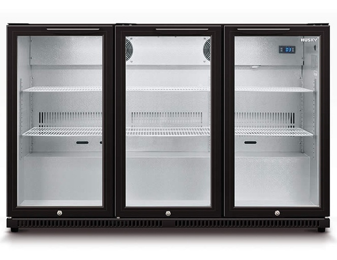 3 door best sale bar fridges