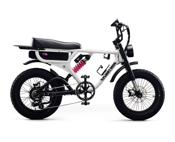 Flight Risk FR555 E-Bike - White – Flight Risk – Electric